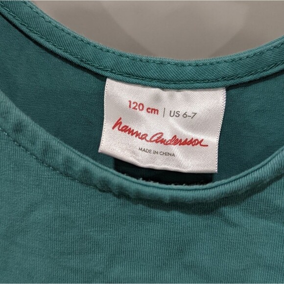 Hanna Andersson Green Tulle Tutu Puffy Fluffy Floofy Party Dress Girl 120 6 7 - Picture 6 of 7